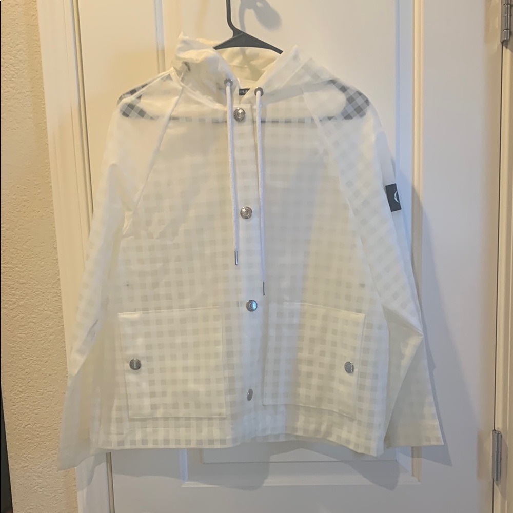 Women’s  Transparent Checkered Jacket